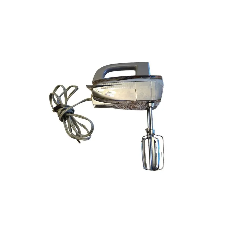 Iona Stainless Steel Vintage Electric Hand Mixer With Imperfections Works